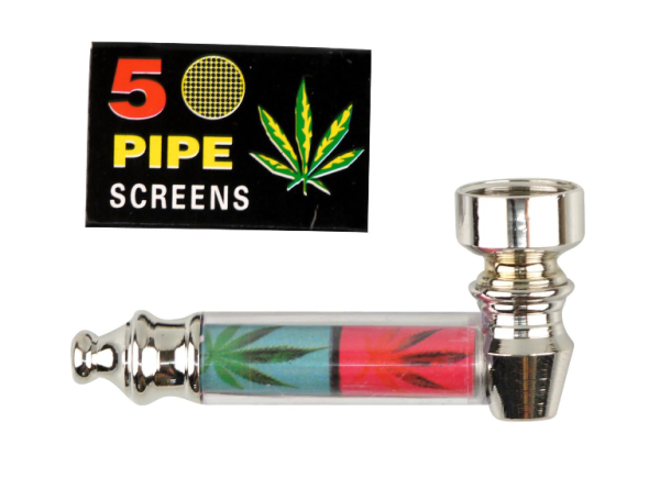 Metallpfeife im Set inkl Siebe